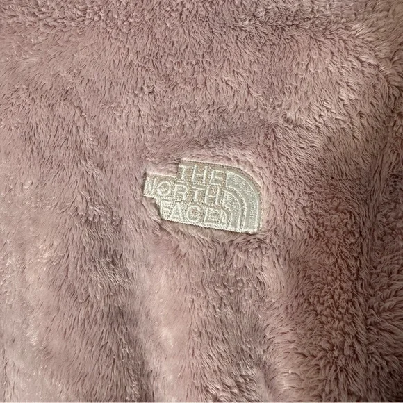 The North Face Osito pale pink teddy bear full zip jacket size Small - Picture 5 of 16